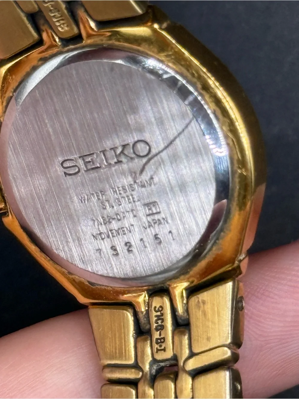 Seiko Women's Two-Tone Gold and Silver Bracelet Watch
